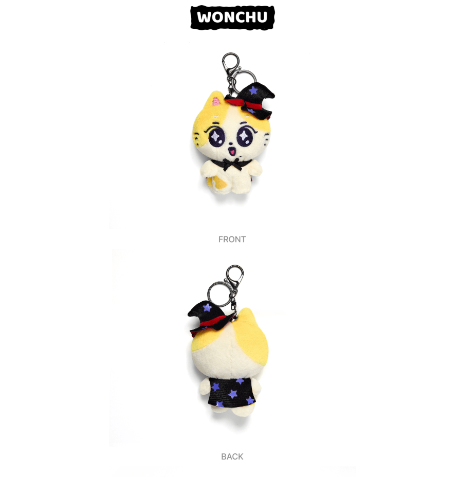 ENHYPEN - [SPOOKY ENCHIN] OFFICIAL MD Plush Keyring Halloween Edition