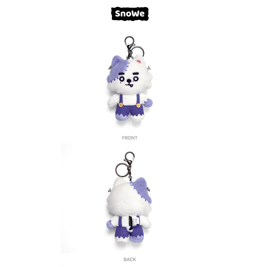 ENHYPEN - [SPOOKY ENCHIN] OFFICIAL MD Plush Keyring Halloween Edition