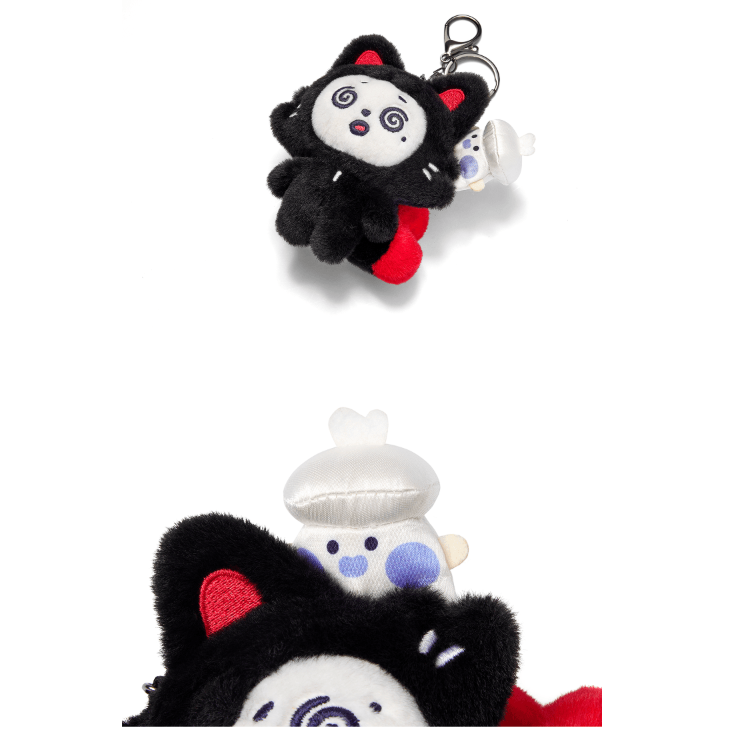 ENHYPEN - [SPOOKY ENCHIN] OFFICIAL MD Plush Keyring Halloween Edition