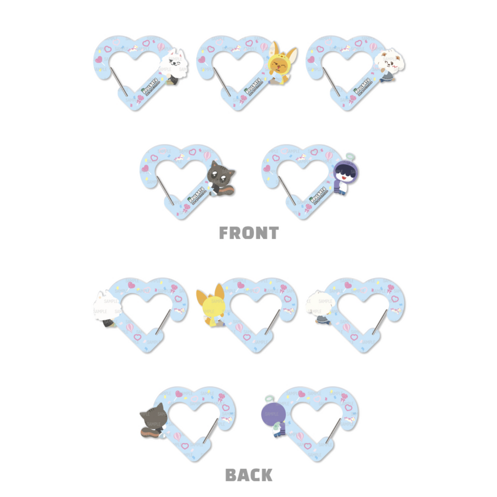 (PRE-ORDER) TXT [PPULBATU WALK TOGETHER] OFFICIAL CHARACTER MD HEART CARABINER JAPAN-EXCLUSIVE MD