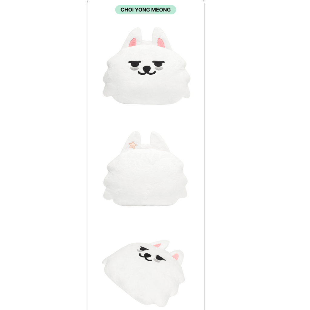 TXT - [FINDING MOA] PPULBATU OFFICIAL MD FACE CUSHION PLUSH THROW PILLOW