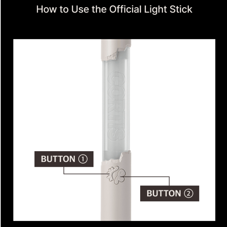CORTIS Official Light Stick Tour Merch