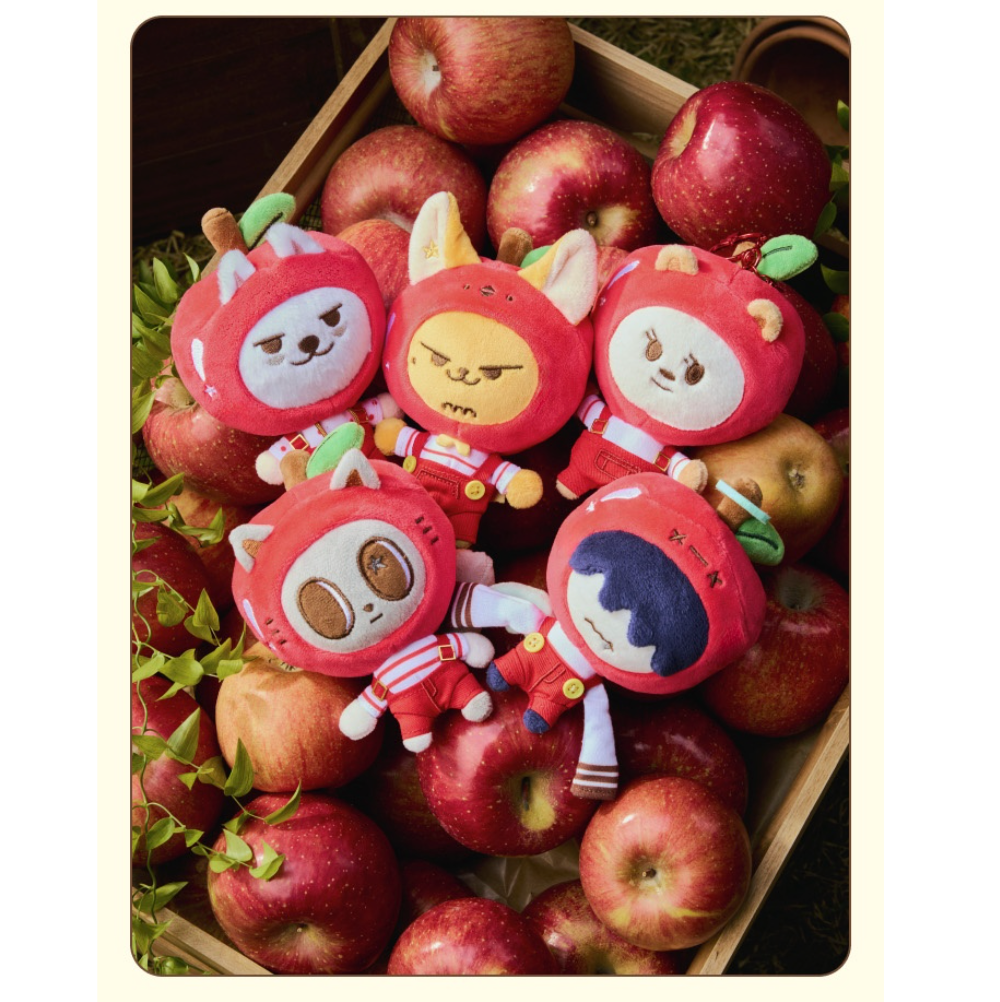 TXT - [Hey! APPUL] PPULBATU Official Merch Plush Keyring Apple Ver.