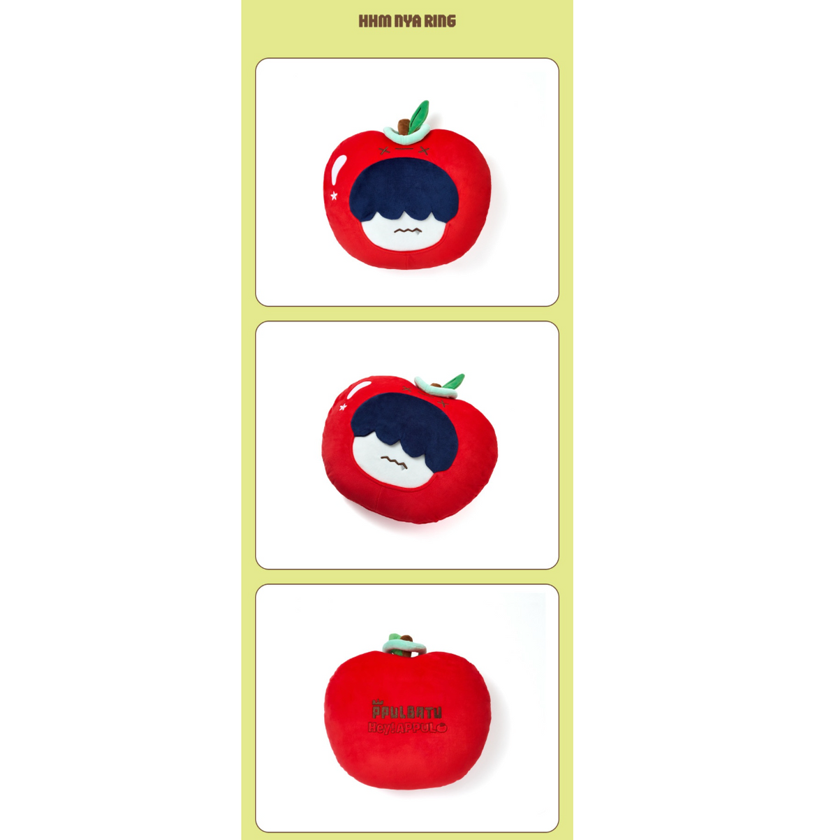 TXT - [Hey! APPUL] PPULBATU OFFICIAL MD FACE CUSHION PLUSH THROW PILLOW