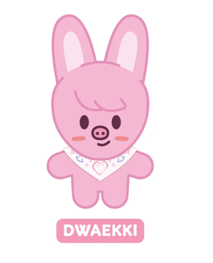 StrayKids SKZ 5'clock skzoo plush 10cm [5th FM 'SKZ 5'CLOCK' Official MD]