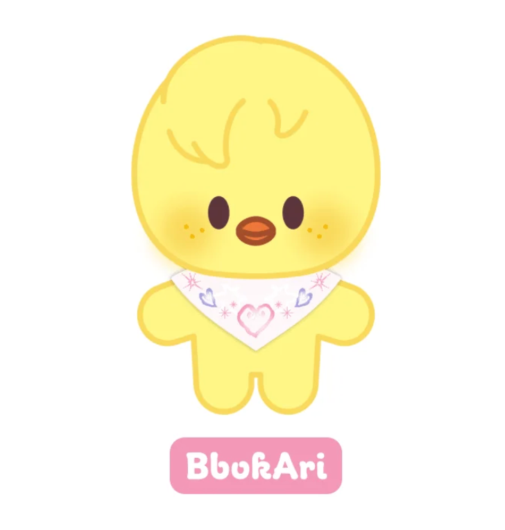 StrayKids SKZ 5'clock skzoo plush 10cm [5th FM 'SKZ 5'CLOCK' Official MD]