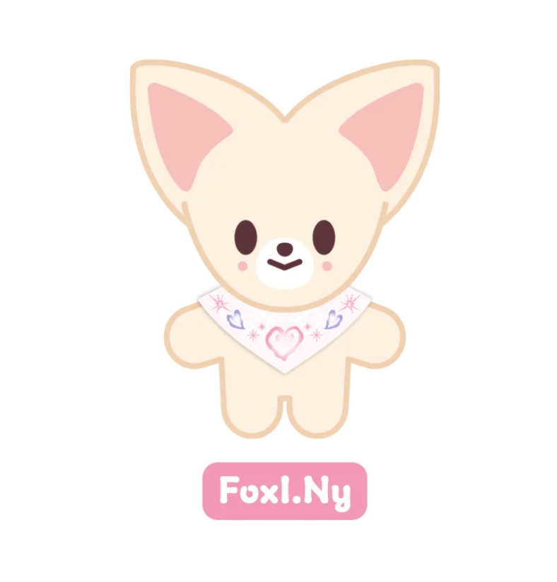 StrayKids SKZ 5'clock skzoo plush 10cm [5th FM 'SKZ 5'CLOCK' Official MD]