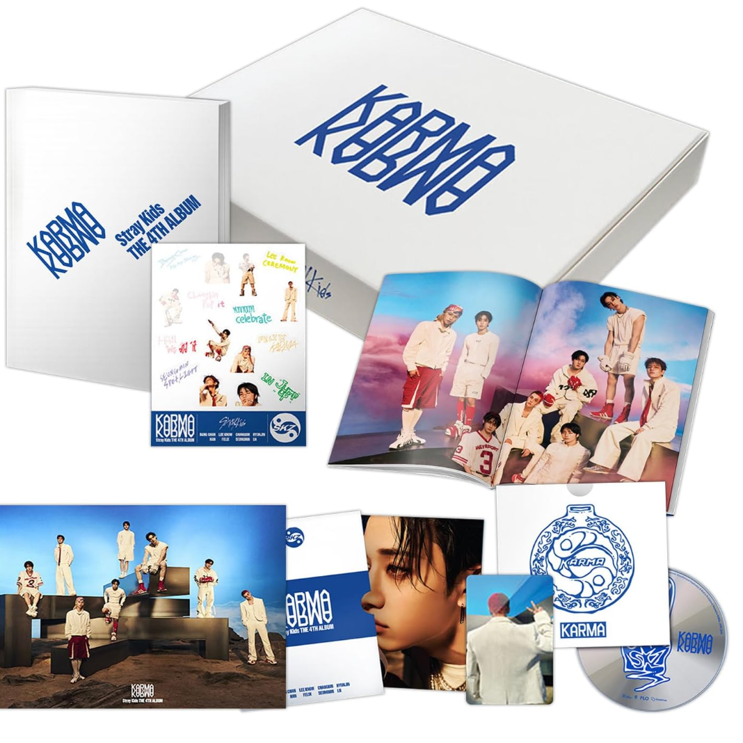 Stray Kids SKZ [KARMA] The 4th Album Photobook ver. Ceremony/ Hooray Ver.