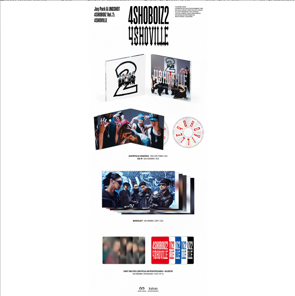 Jay Park & LNGSHOT - [4SHOBOIZ VOL. 2: 4SHOVILLE] MIXTAPE EP 2