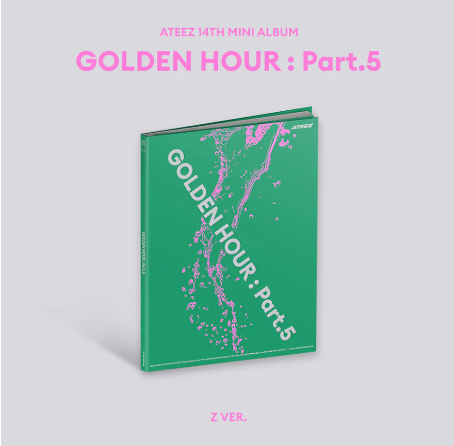 ATEEZ - [GOLDEN HOUR : PART.5] 14th Mini Album (Standard Version)