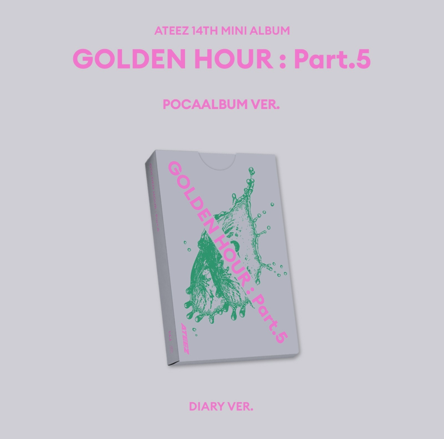 ATEEZ - [GOLDEN HOUR : PART.5] 14th Mini Album (POCAALBUM Version)