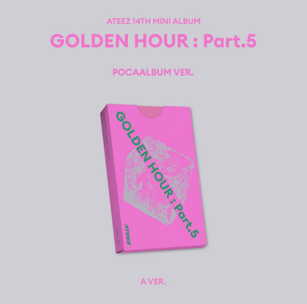 ATEEZ - [GOLDEN HOUR : PART.5] 14th Mini Album (POCAALBUM Version)