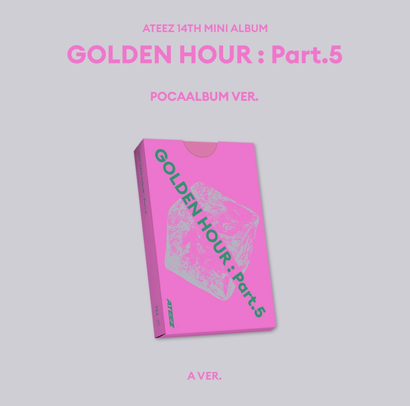ATEEZ - [GOLDEN HOUR : PART.5] 14th Mini Album (POCAALBUM Version)