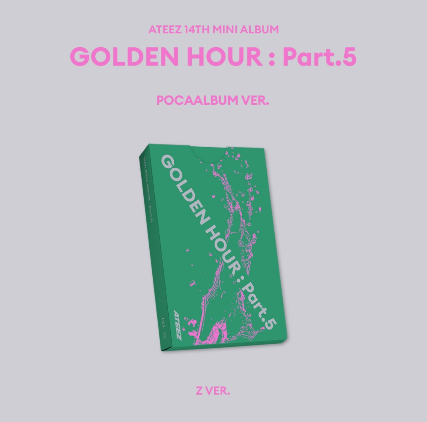 ATEEZ - [GOLDEN HOUR : PART.5] 14th Mini Album (POCAALBUM Version)