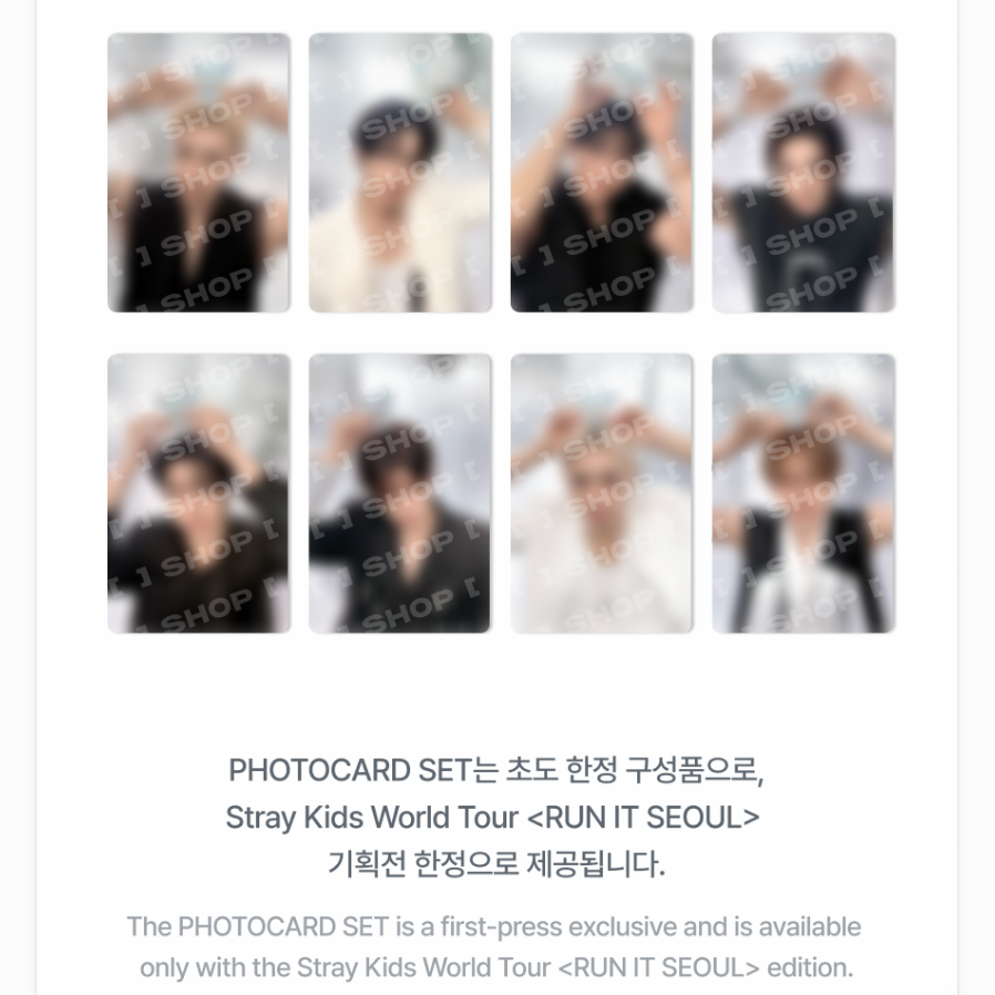 (PRE-ORDER) Stray Kids - [RUN IT] World Tour MD TASY PLUSH BABY Ver.
