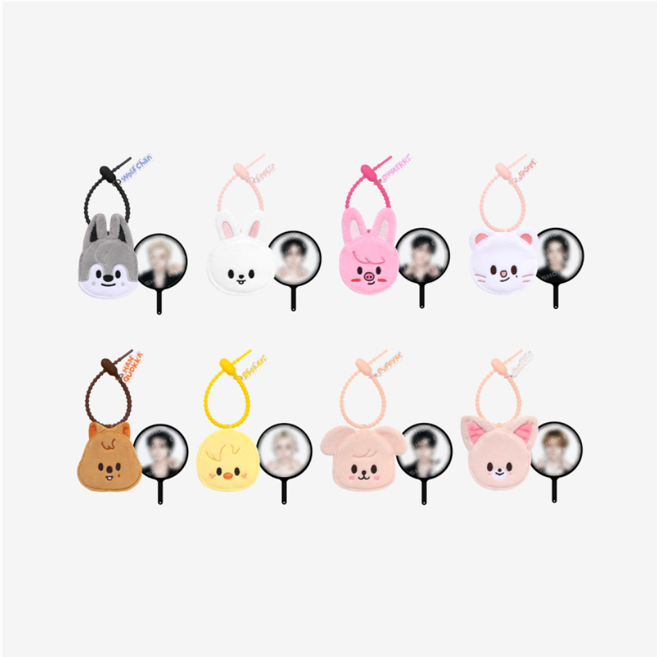 Stray Kids SKZOO PLUSH MINI PICKET KEYRING Stray Kids World Tour RUN IT