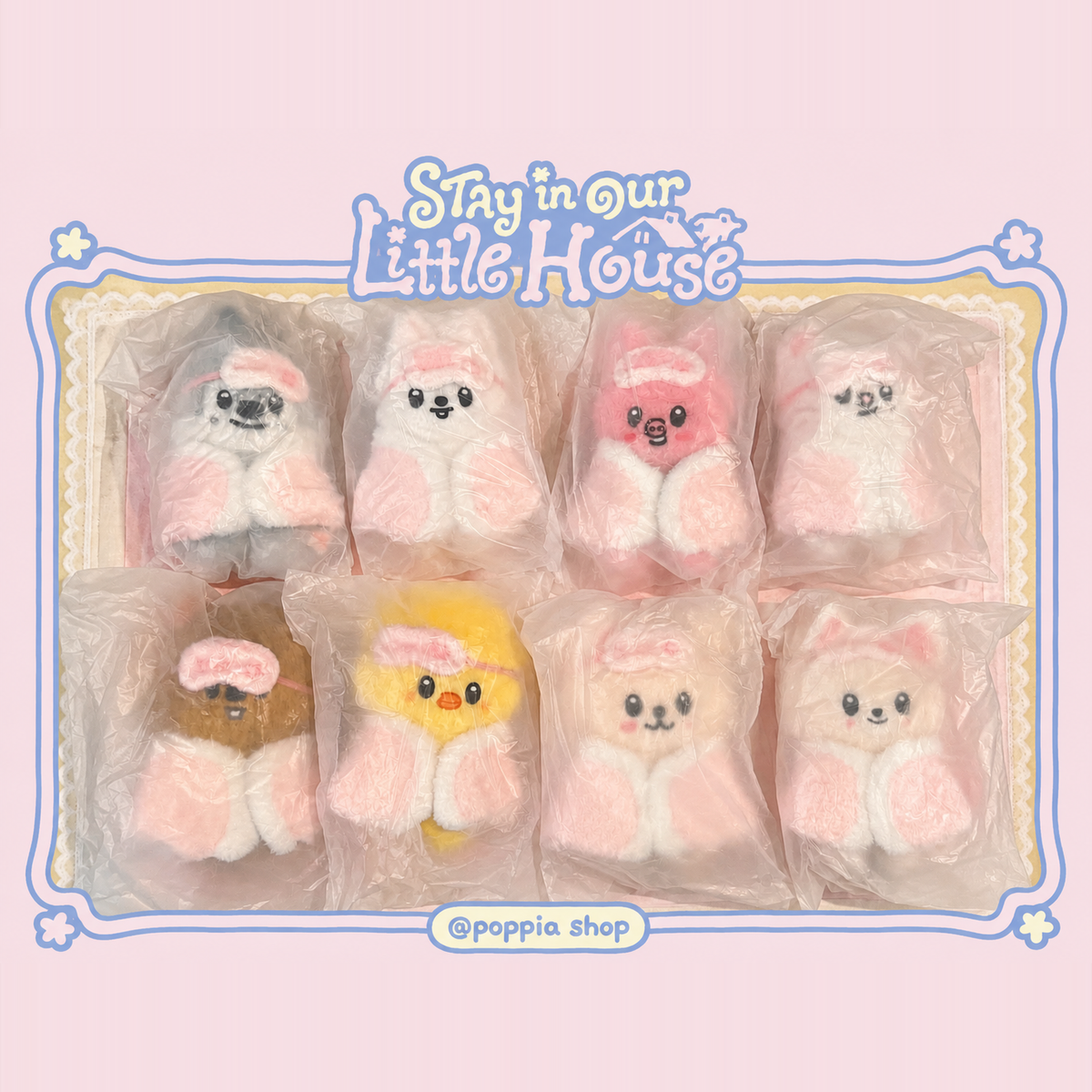Stray Kids STAY in Our Little House 6TH FANMEETING MD SKZOO PLUSH 10CM Ver.