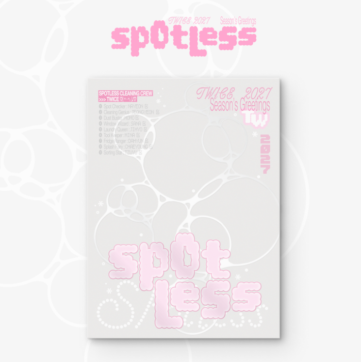 TWICE Official 2027 Season's Greetings [Spotless] with POB