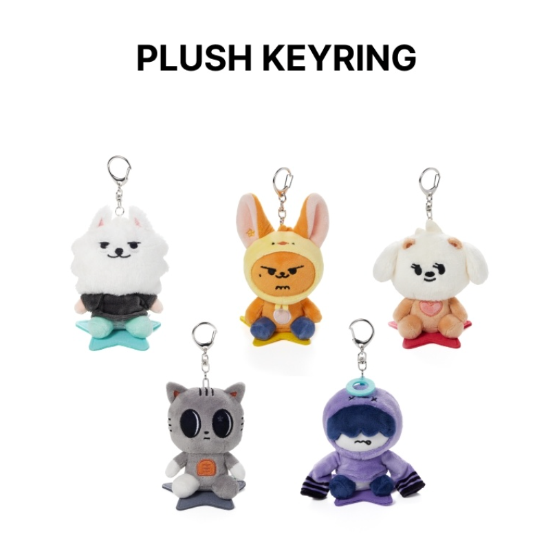 TXT - [FINDING MOA] PPULBATU OFFICIAL MD Plush Keyring  seated plush