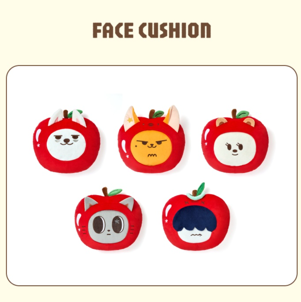 TXT - [Hey! APPUL] PPULBATU OFFICIAL MD FACE CUSHION PLUSH THROW PILLOW 