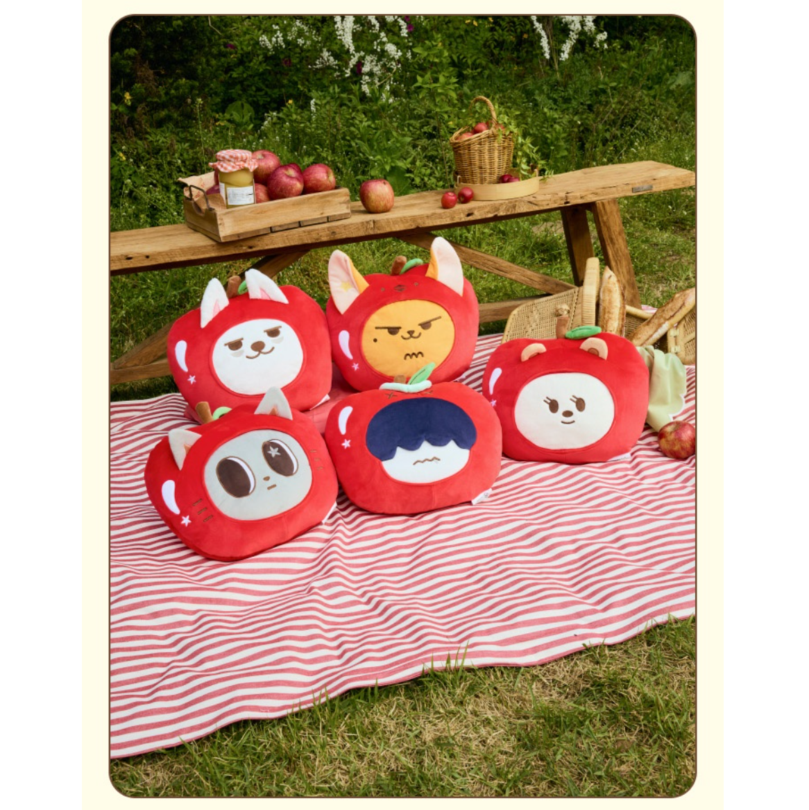 TXT - [Hey! APPUL] PPULBATU OFFICIAL MD FACE CUSHION PLUSH THROW PILLOW (Copy)
