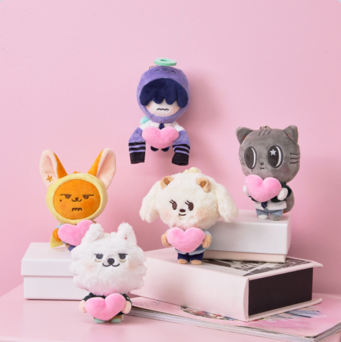 TXT [PPULBATU WALK TOGETHER] OFFICIAL CHARACTER MD PLUSH KEYRING JAPAN-EXCLUSIVE MD