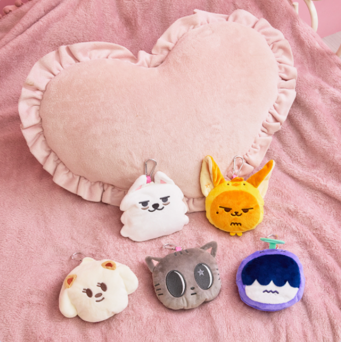 TXT [PPULBATU WALK TOGETHER] OFFICIAL CHARACTER MD FACE CHARM ECO BAG JAPAN-EXCLUSIVE 
