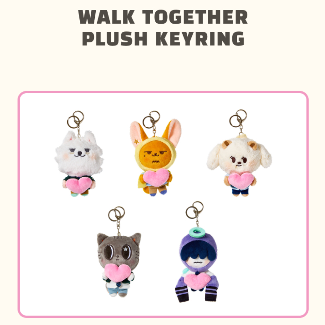 TXT [PPULBATU WALK TOGETHER] OFFICIAL CHARACTER MD PLUSH KEYRING JAPAN-EXCLUSIVE MD