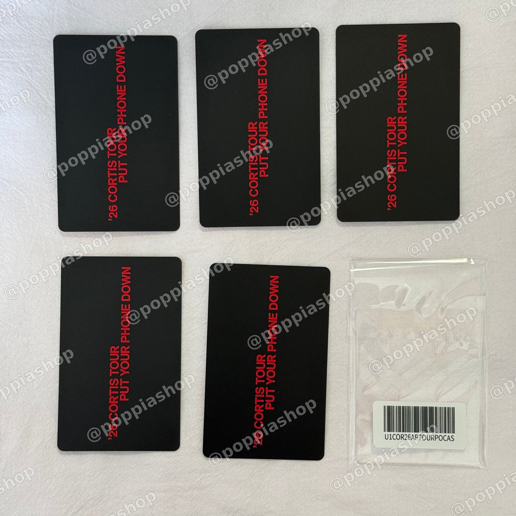 CORTIS [PUT YOUR PHONE DOWN] Tour Official Photocards Incheon Album Pick Up