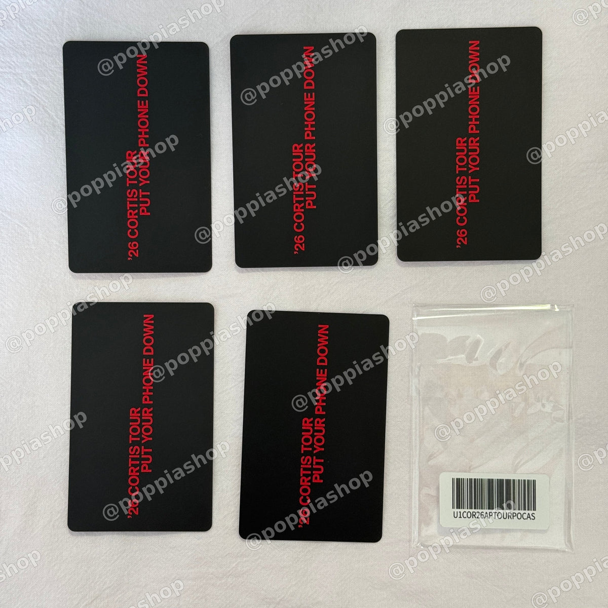 CORTIS [PUT YOUR PHONE DOWN] Tour Official Photocards Incheon Album Pick Up