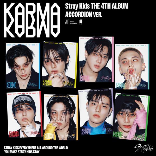Stray Kids SKZ [KARMA] The 4th Album Accordion ver. Member Selectable
