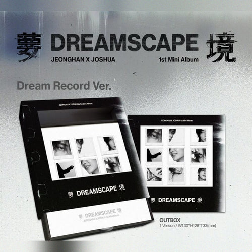 (Pre Order) JxJ Jeonghan & Joshua (SEVENTEEN) - DREAMSCAPE Album (Dream Record Version)