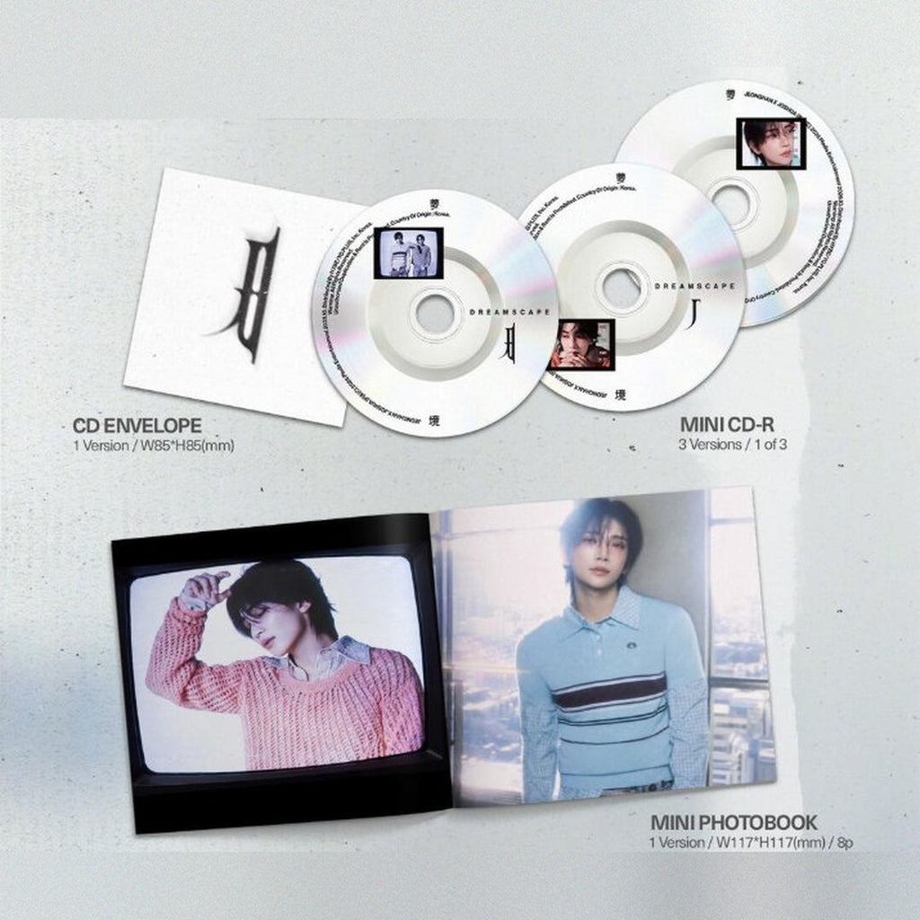 (Pre Order) JxJ Jeonghan & Joshua (SEVENTEEN) - DREAMSCAPE Album (Dream Record Version)