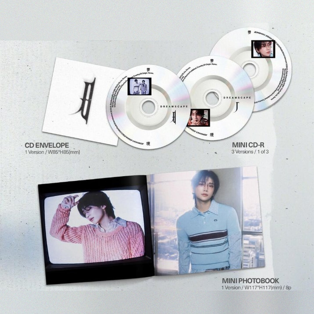 (Pre Order) JxJ Jeonghan & Joshua (SEVENTEEN) - DREAMSCAPE Album (Dream Record Version)