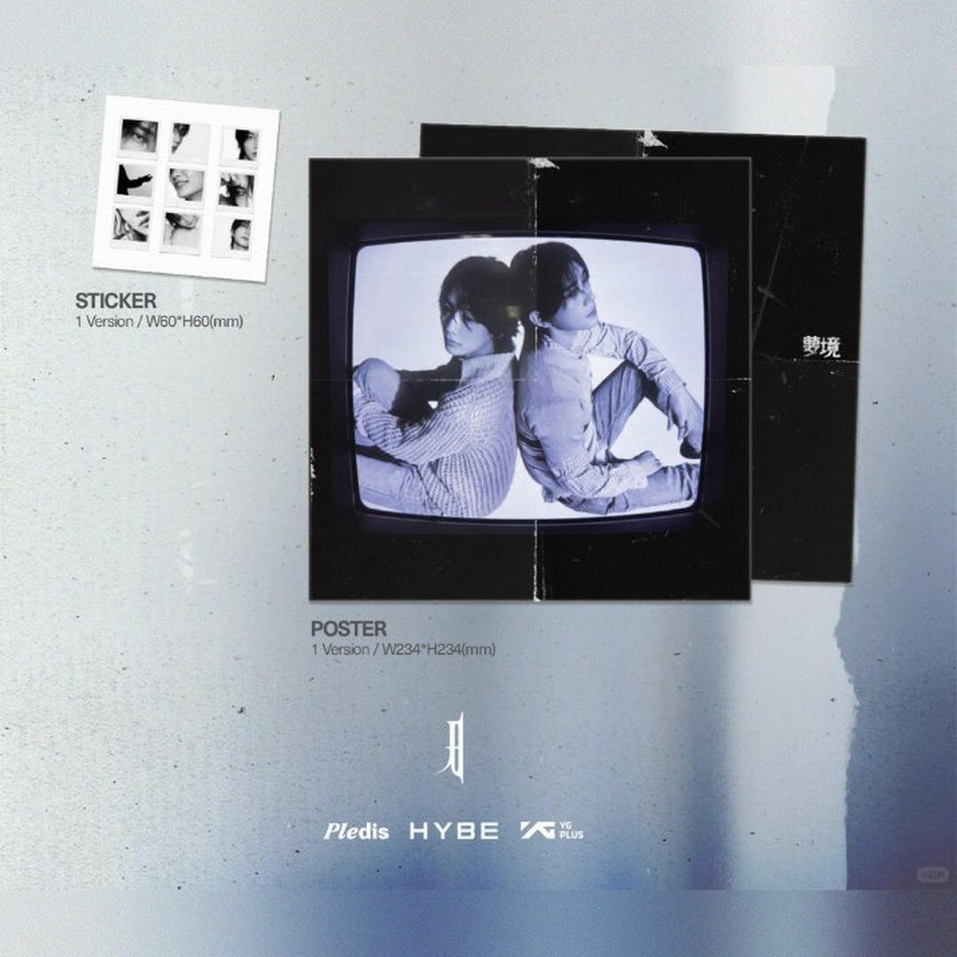 (Pre Order) JxJ Jeonghan & Joshua (SEVENTEEN) - DREAMSCAPE Album (Dream Record Version)