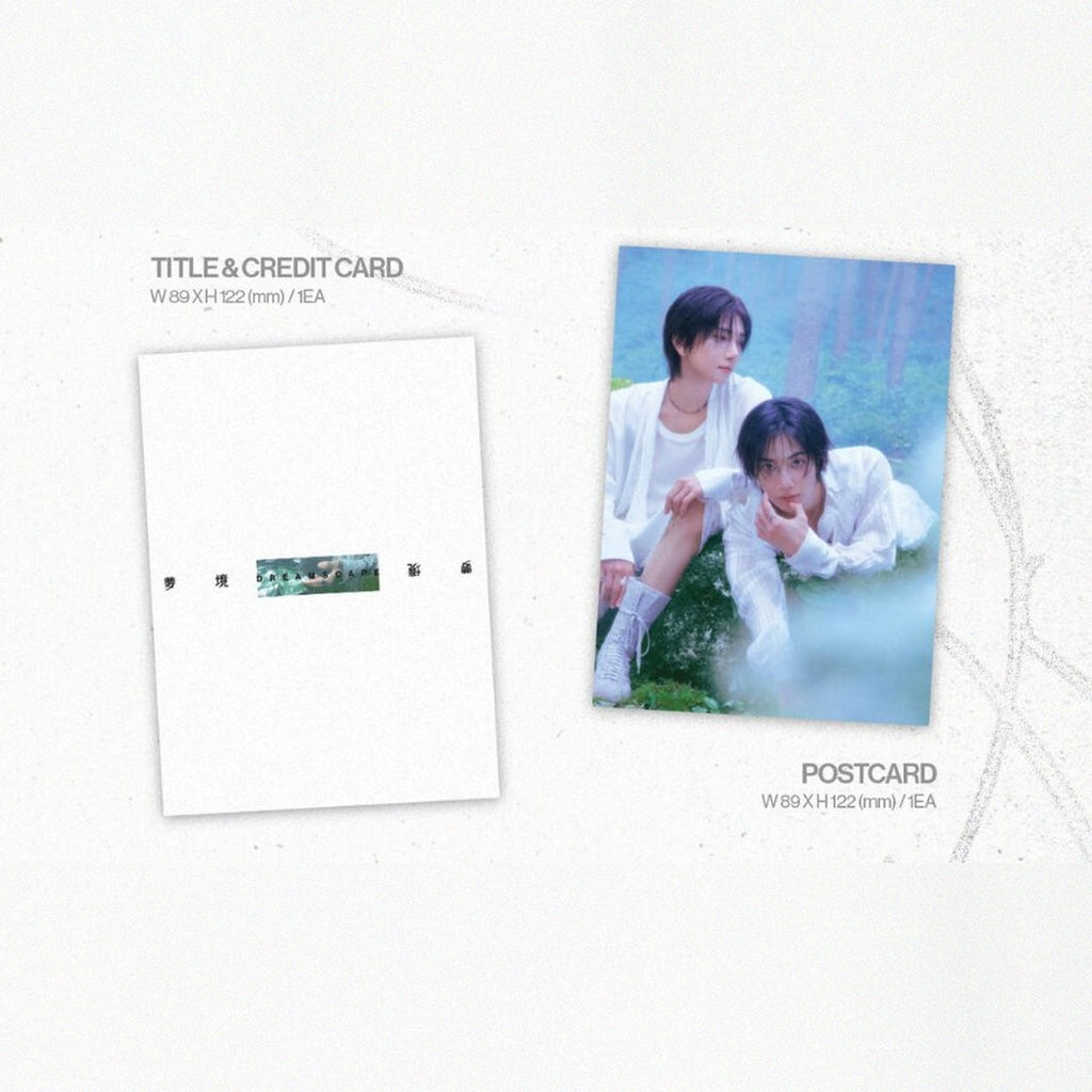 (Pre Order) JxJ Jeonghan & Joshua (SEVENTEEN) - DREAMSCAPE Album (KiT Version)