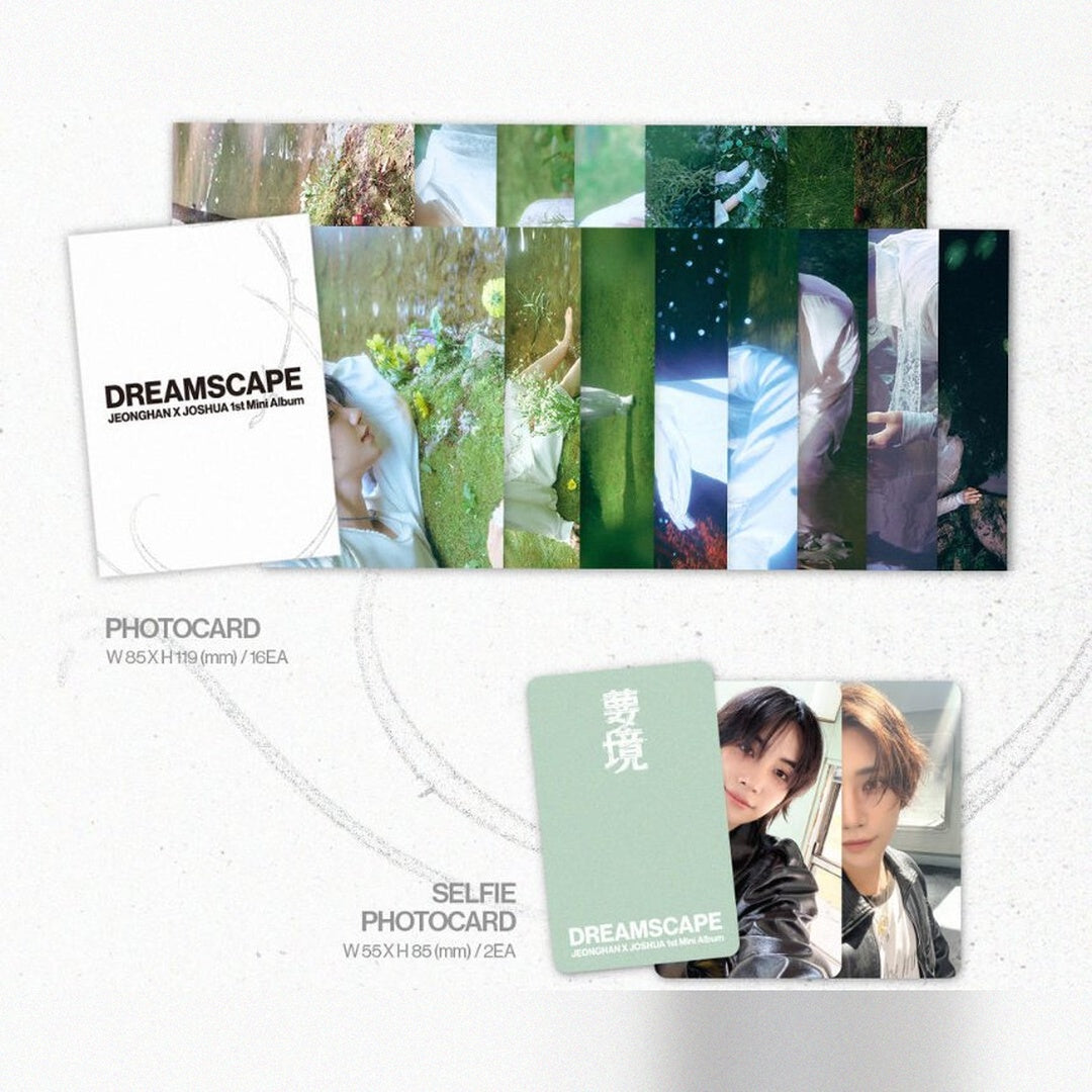 (Pre Order) JxJ Jeonghan & Joshua (SEVENTEEN) - DREAMSCAPE Album (KiT Version)
