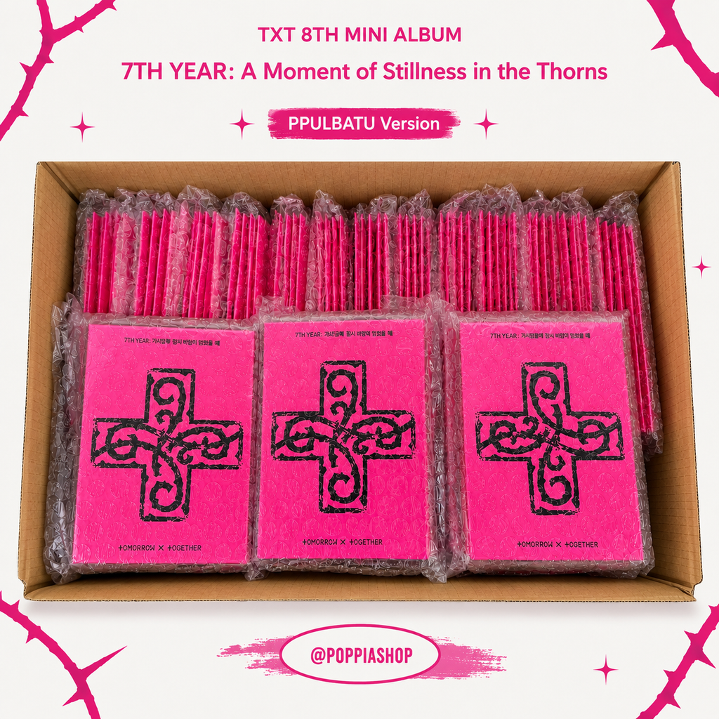 TXT 8th Mini Album [7TH YEAR: A Moment of Stillness in the Thorns] PPULBATU Version